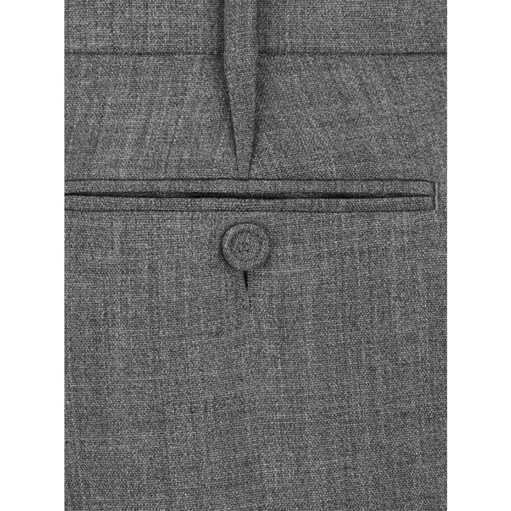 Dior Wide Trousers Gray Heren