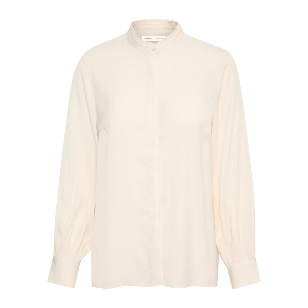 InWear Nixieiw Shirt Bluser Whisper White Beige Dames