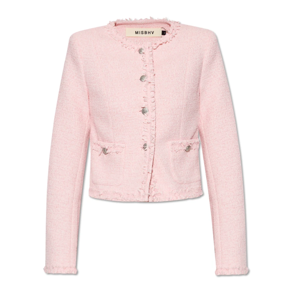 Misbhv Tweed jas Pink Dames