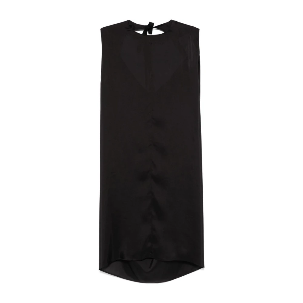 MM6 Maison Margiela Zwarte Jurken voor Vrouwen Black Dames
