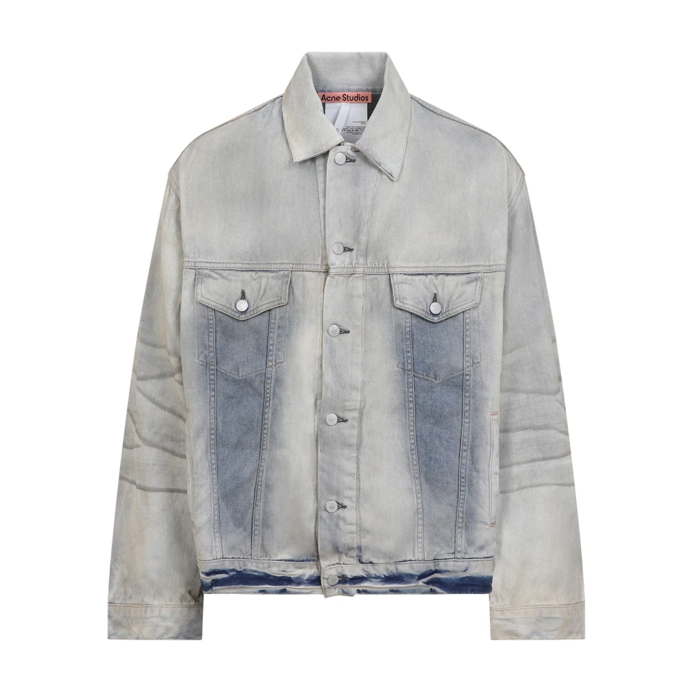 Acne Studios Blauwe Jas voor Mannen Blue Heren