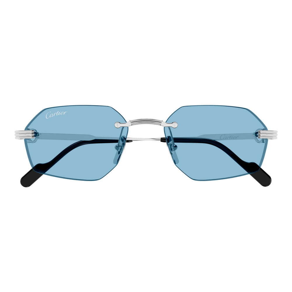 Cartier Men's Gray Sunglasses, 54 Mm, Ct0616s Sunglasses