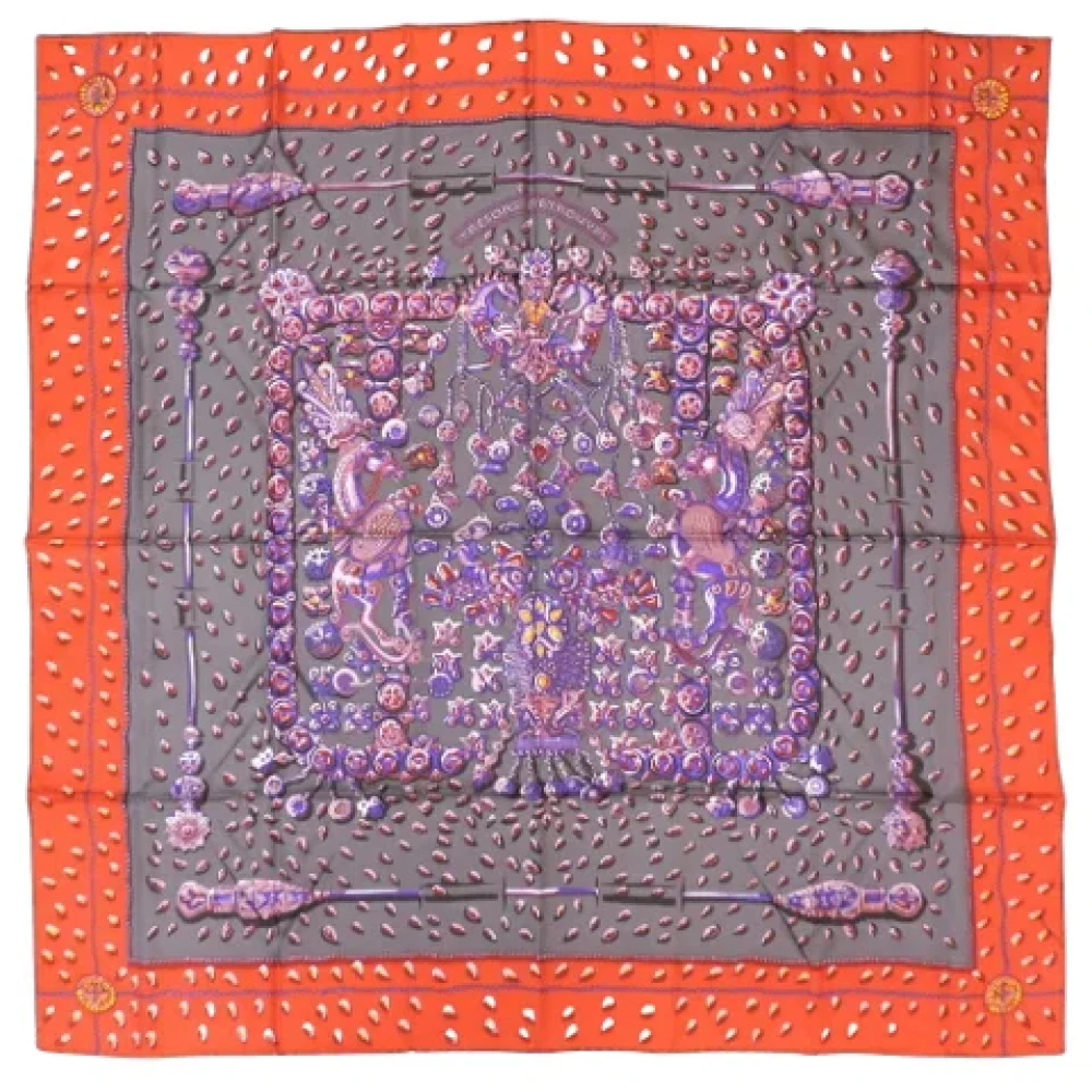Pre-owned > Pre-owned Accessories > Pre-owned Scarves - - Hermès Vintage - Modalova