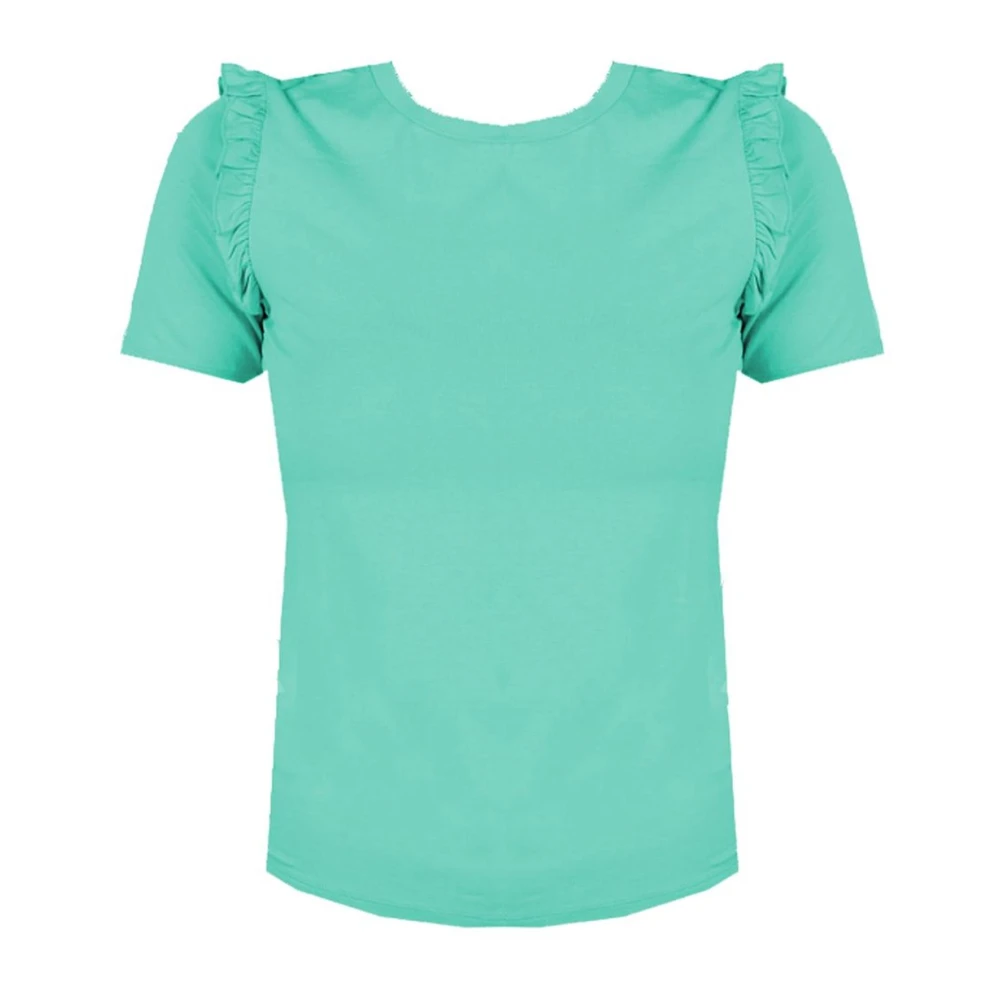PATRIZIA PEPE T-Shirts Green Dames