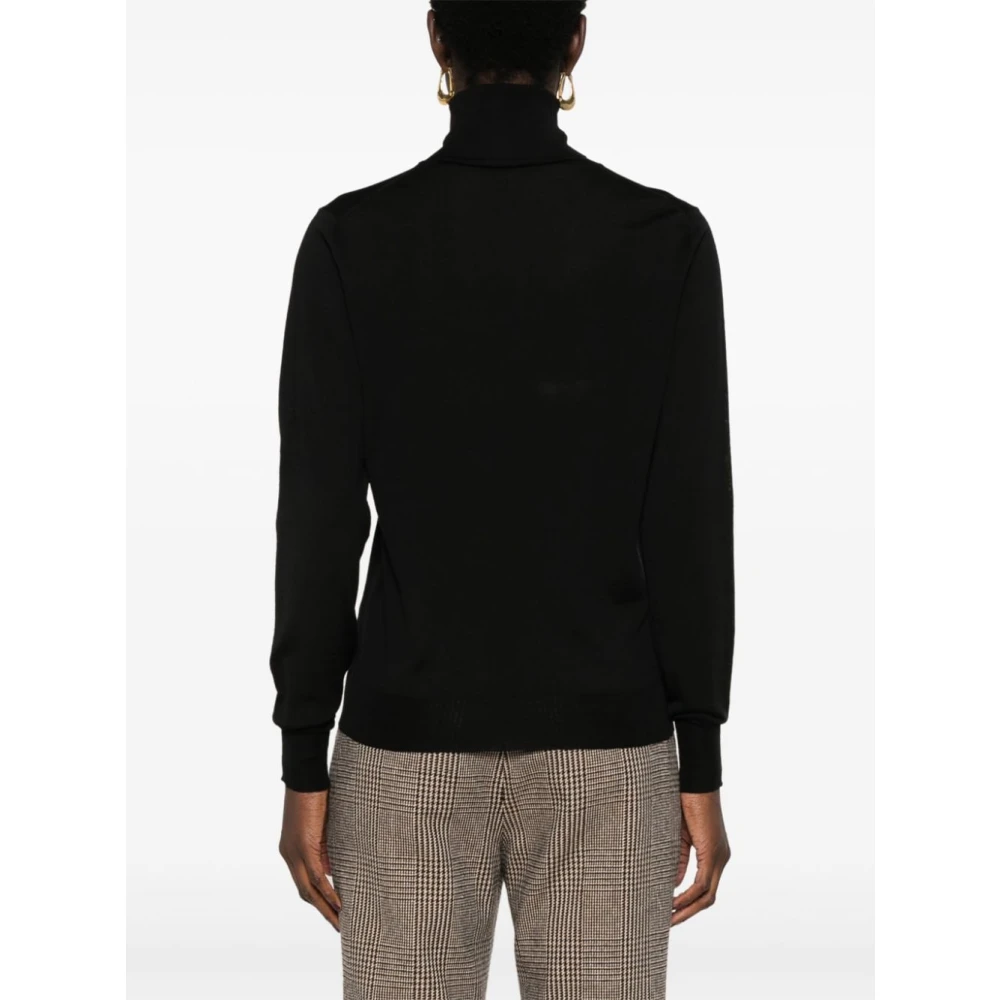 Roberto Collina Zwarte Trui Collectie Black Dames