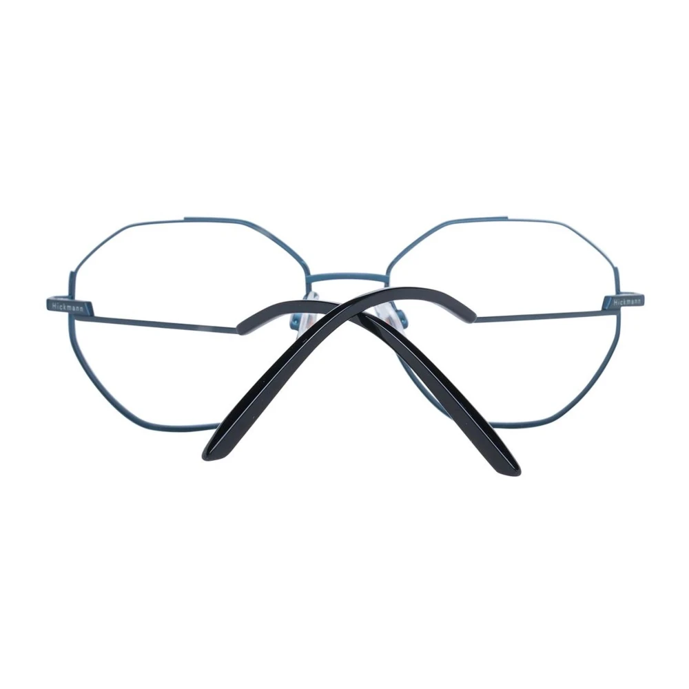 Ana Hickmann Zwarte Metalen Ronde Optische Frames Black Dames