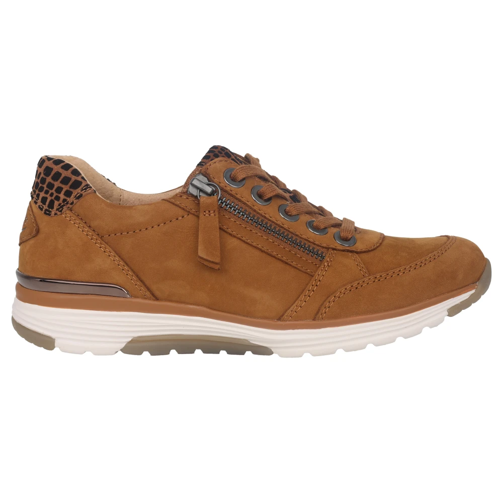 Gabor Bruine rollende sneaker voor vrouwen Dames Schoenen