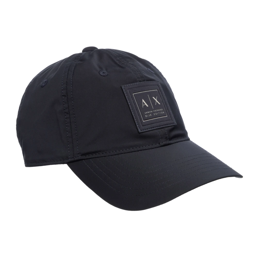 Armani Exchange Verstelbare Effen Logo Pet Blue Heren