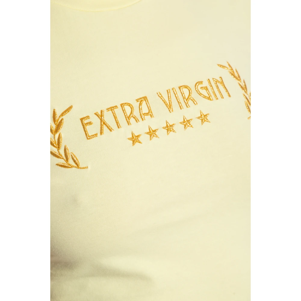 Eytys Zion T-shirt Yellow Dames