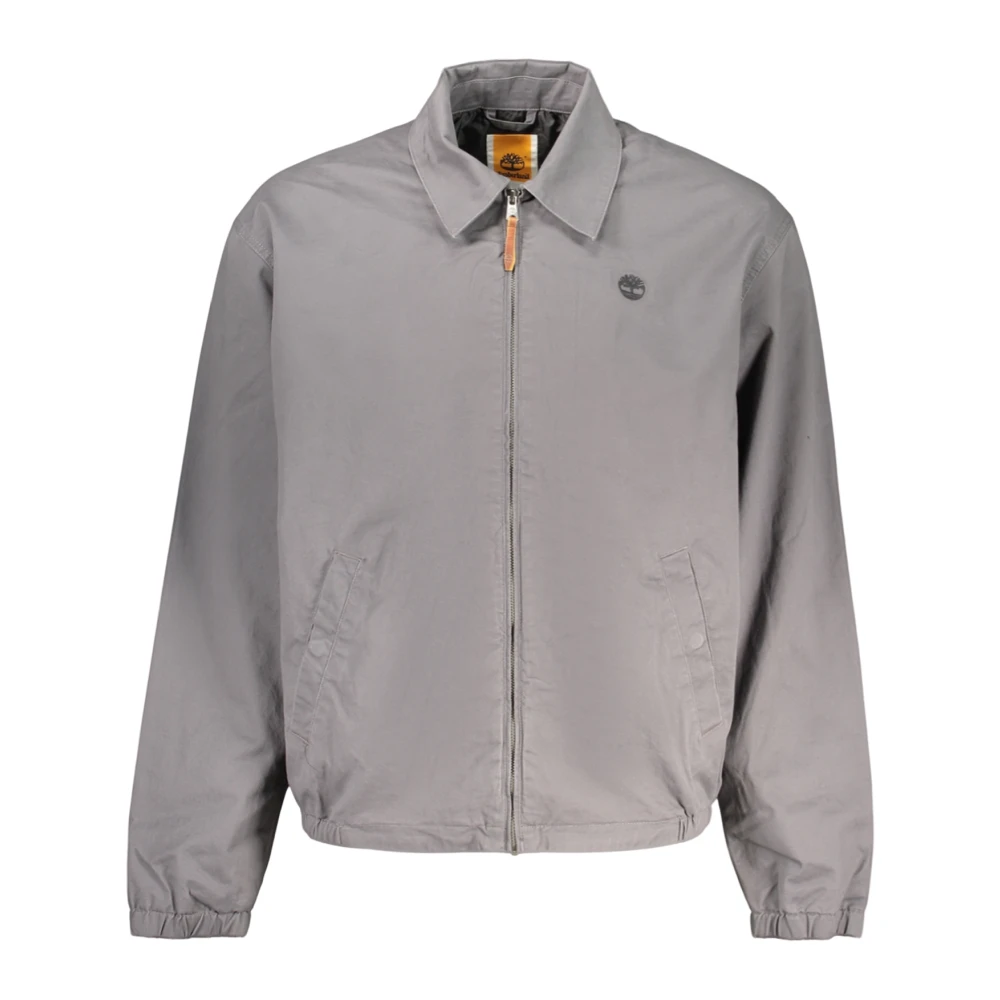 Timberland Men's Gray Bomber Jackets, L, Long-Sleeved Jacket