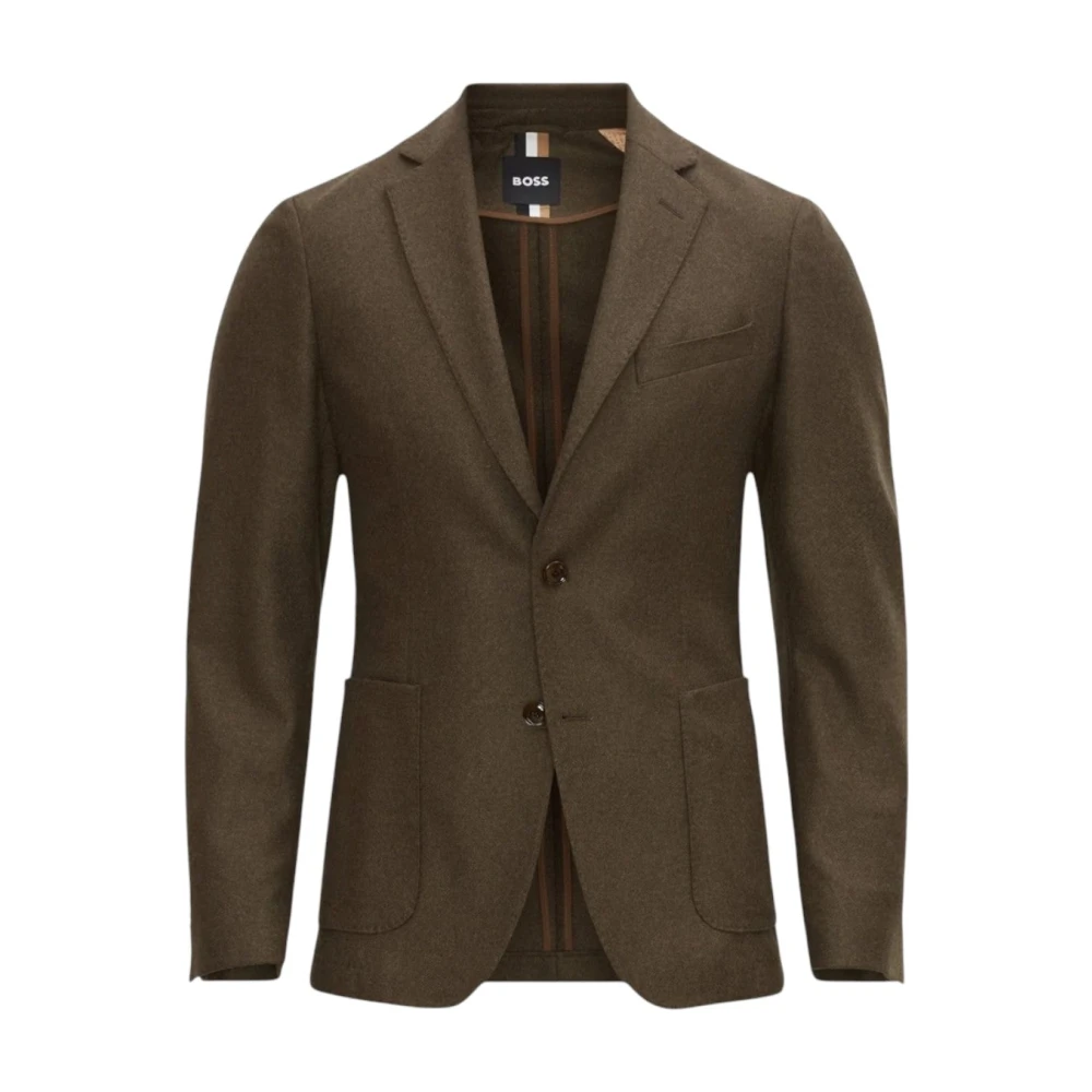 Hugo - Jackets > Blazers - Green - Hugo - Modalova