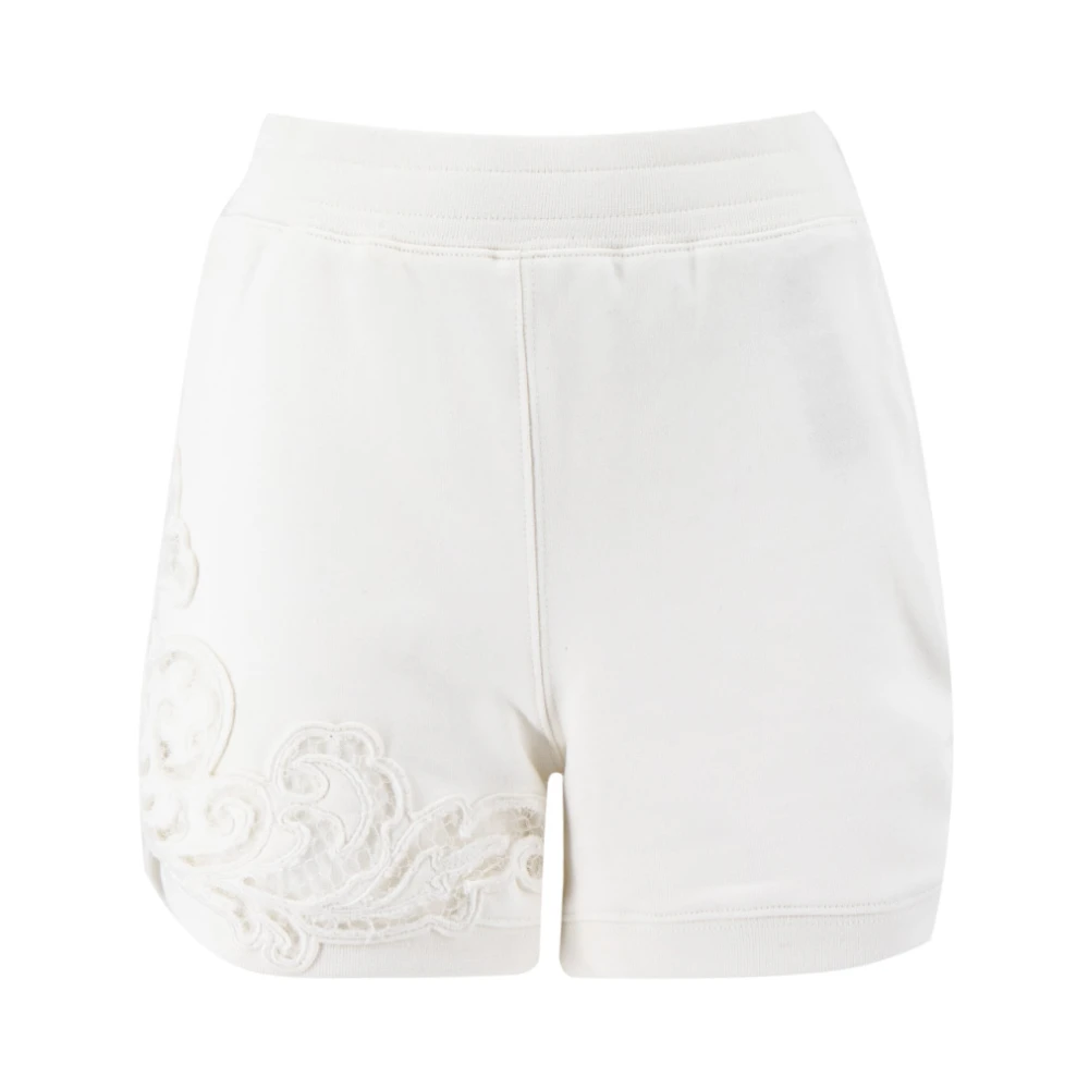 Ermanno Scervino Vita Spetsinsatser Shorts White, Dam