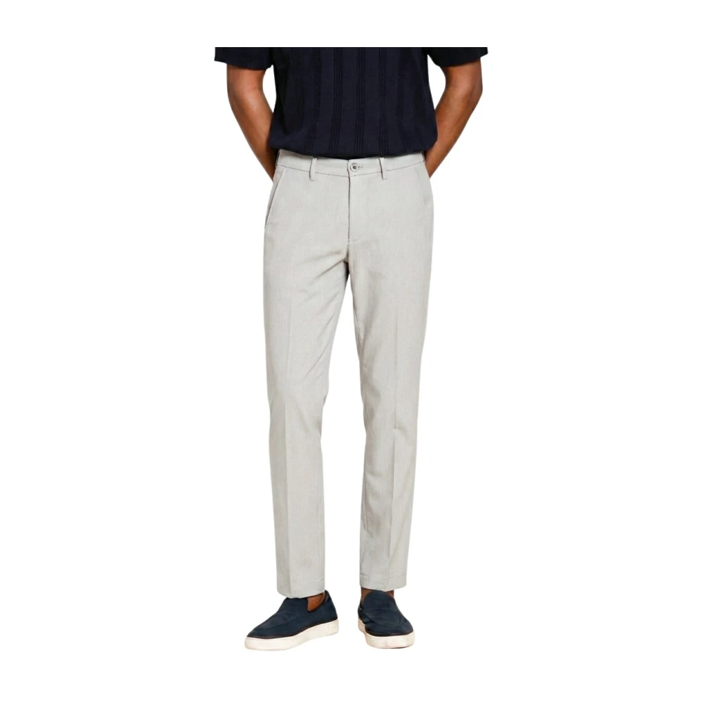 Mason's Uomo Grigio Pantaloni, S, New,