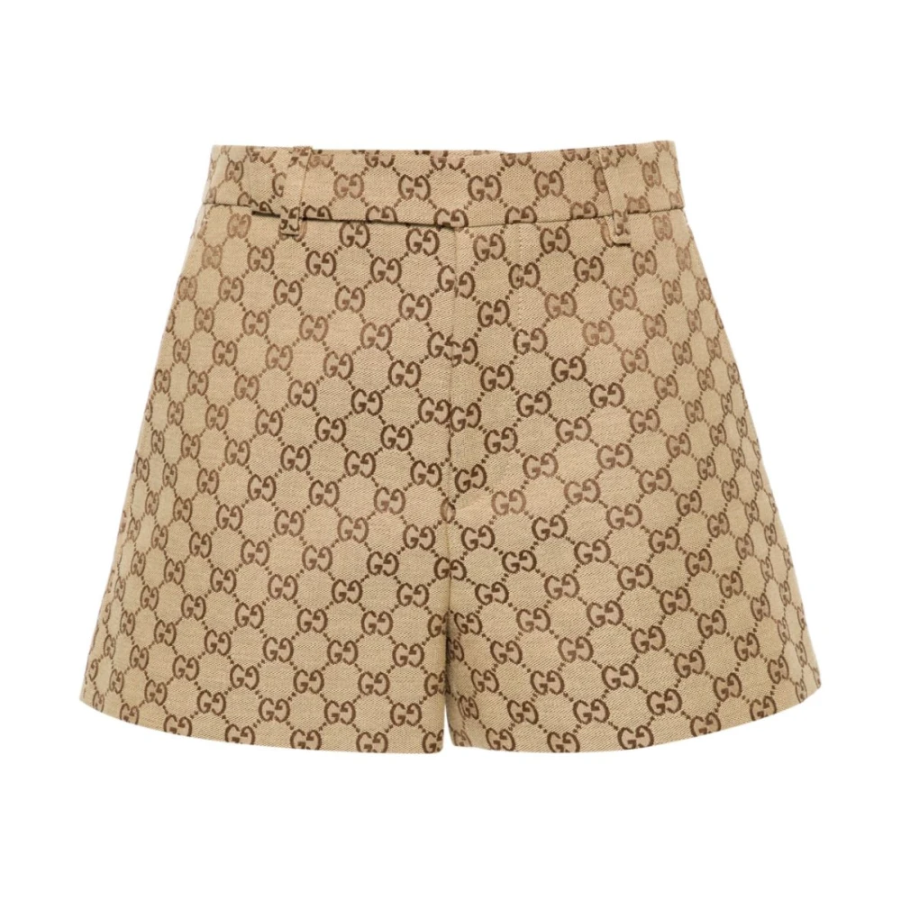 Gucci Short Shorts Brown Dames
