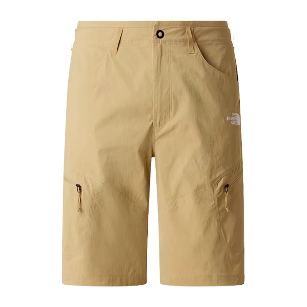 The North Face Men's Beige Trousers & Shorts, W36, Exploration Short