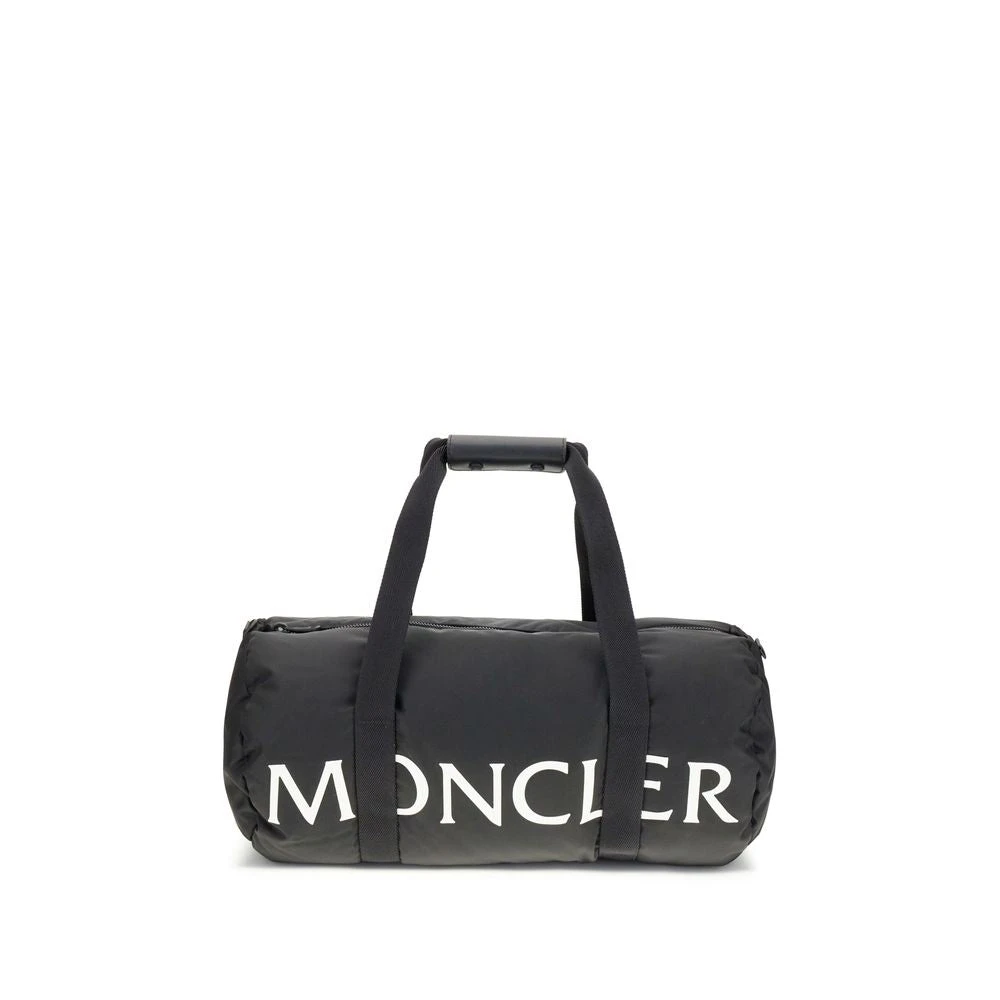 Moncler Men's Black Sporty Duffle Travel Bag - Weekend Bags - One Size - Bags