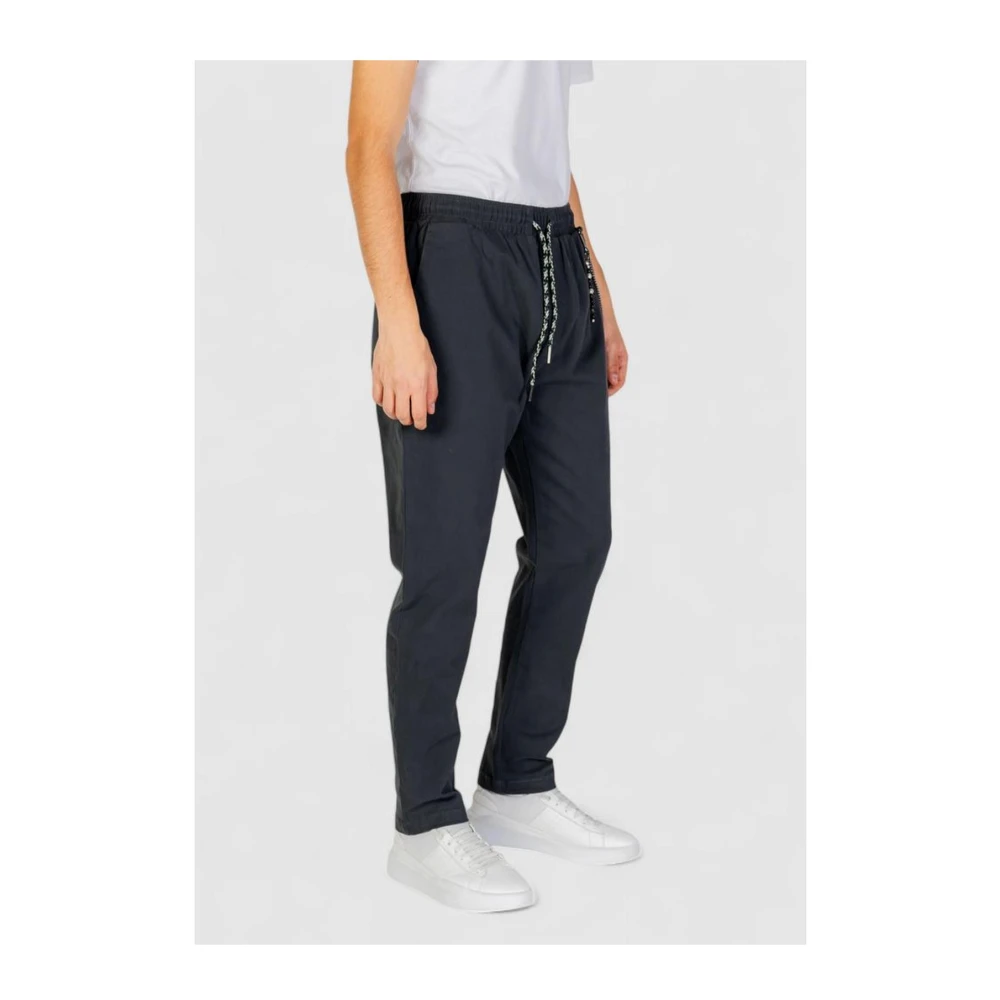 Gianni Lupo Grijze Katoenmix Stretchbroek Herfst Winter Gray Heren