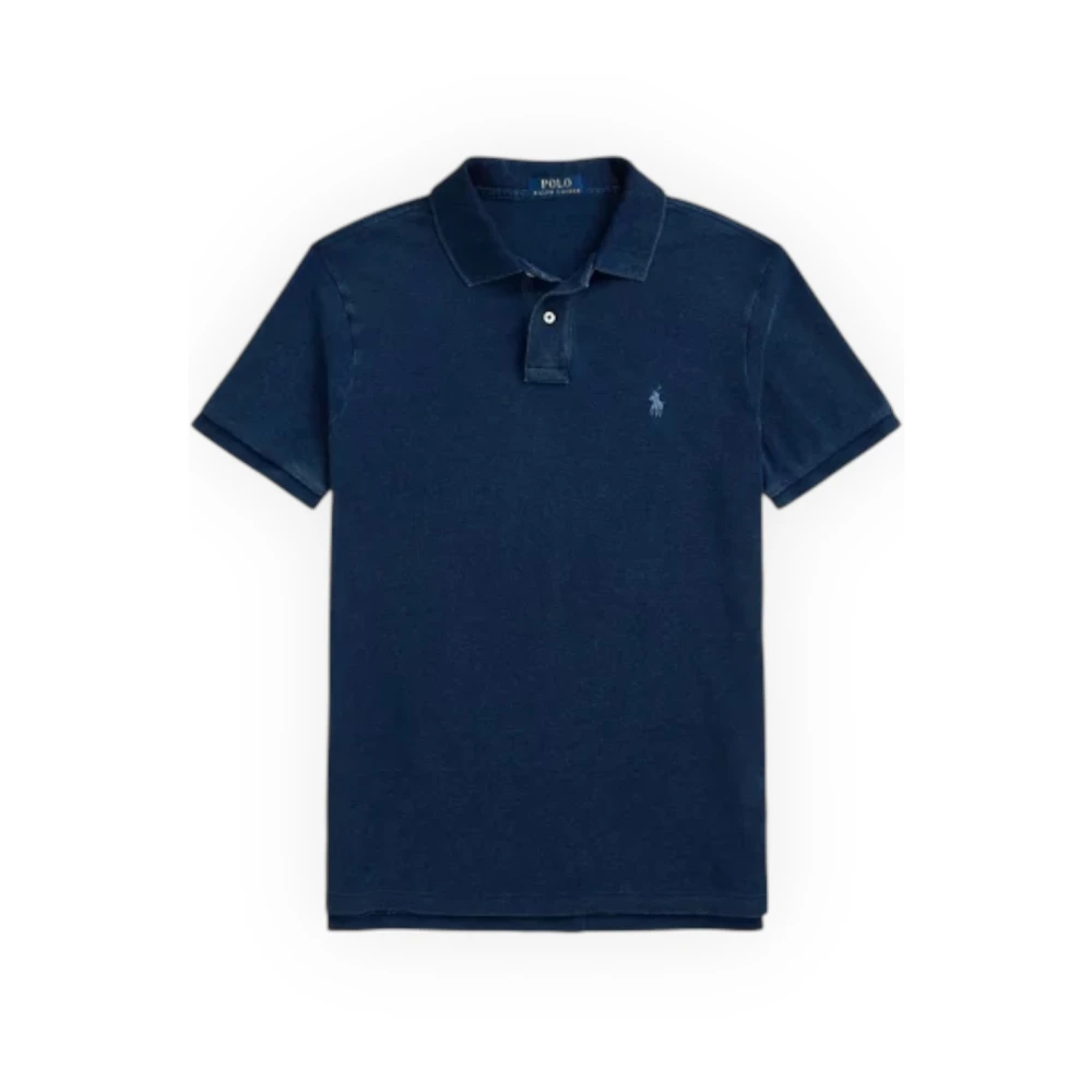 Polo Ralph Lauren Men's Blue Polo Shirts, Xl, Knit Polo Shirt