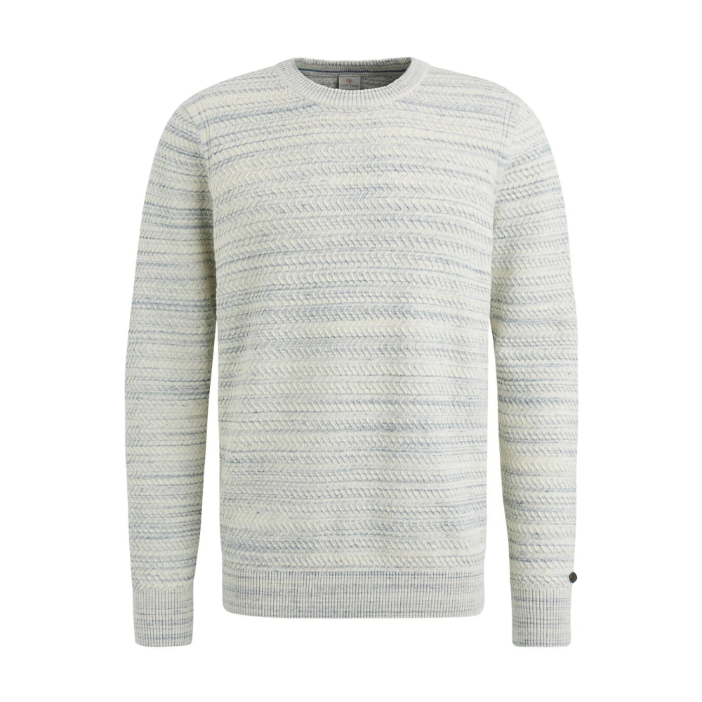 Cast Iron Crewneck Pullover Sweater Gray Heren