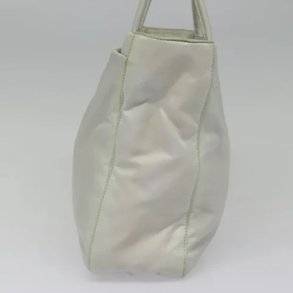 Prada Vintage Pre-owned Nylon prada-bags Gray Dames