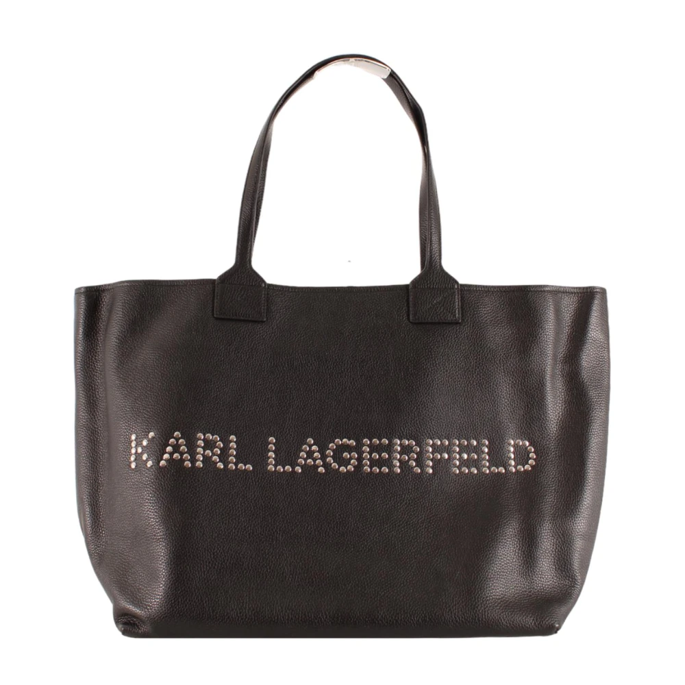 Karl Lagerfeld Stijlvolle Shopper Tas Brus Black Dames