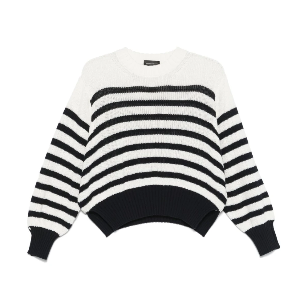 Roberto Collina Witte Sweater Collectie White Dames
