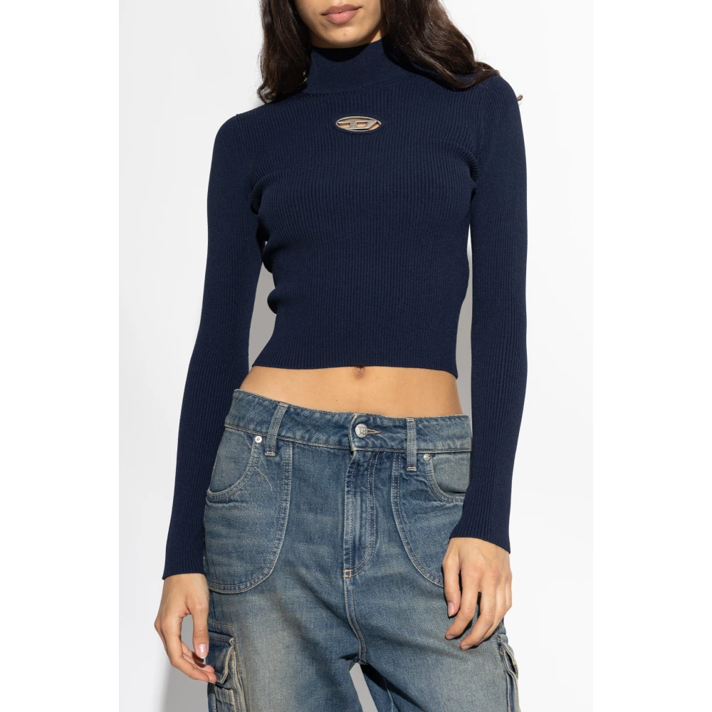 Diesel Top M-Valari-Tn Blue Dames