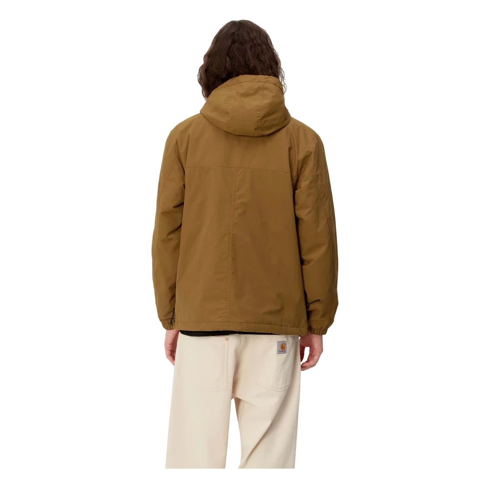 Carhartt WIP Windjack hoodie Brown Heren
