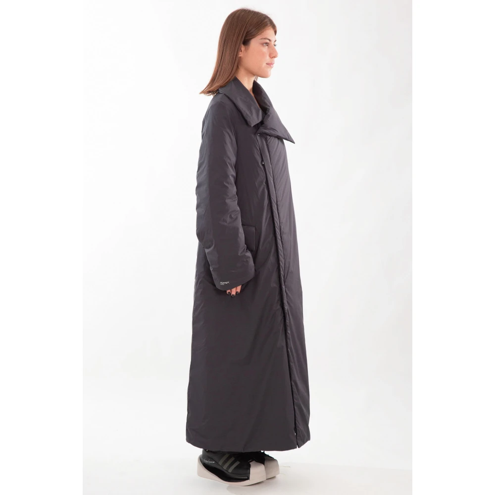 Y-3 Zwarte Gewatteerde Primaloft Jas Black Dames