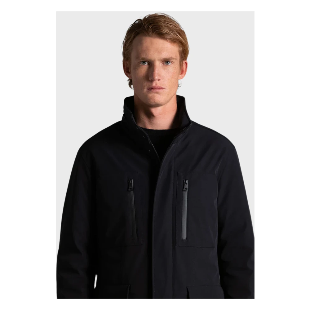 Duno Blauwe Urban Field Jacket Blue Heren