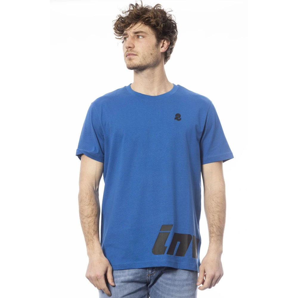 Invicta Men's Blue Big Logo Short Sleeve Cotton T-Shirt