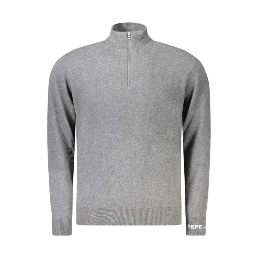 Pepe Jeans Men's Grey Zipped Sweater Andre - Image 4