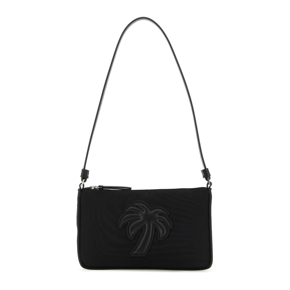 Palm Angels Nylon Palm Tas Black Dames