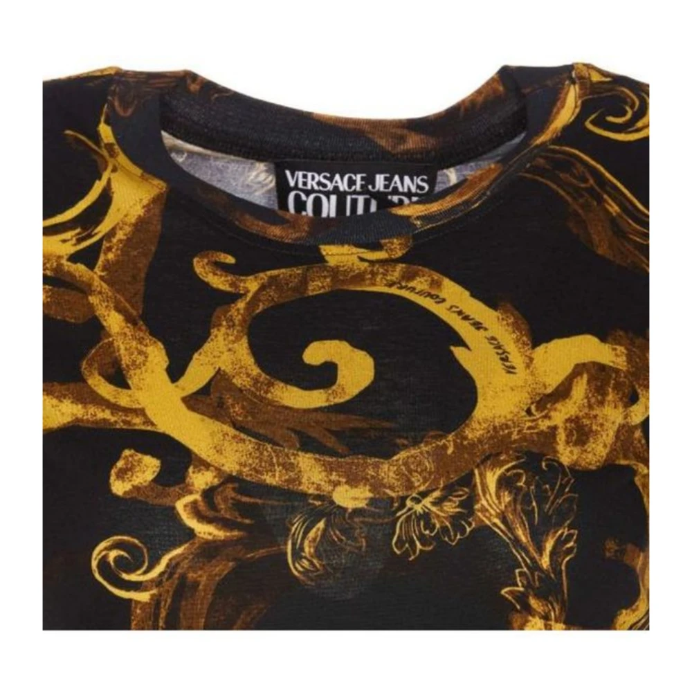 Versace Jeans Couture T-shirts en Polos Black Dames