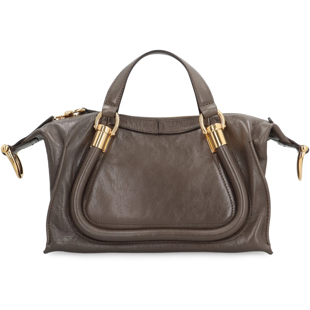 Chloé Kleine Leren Schoudertas Brown Dames