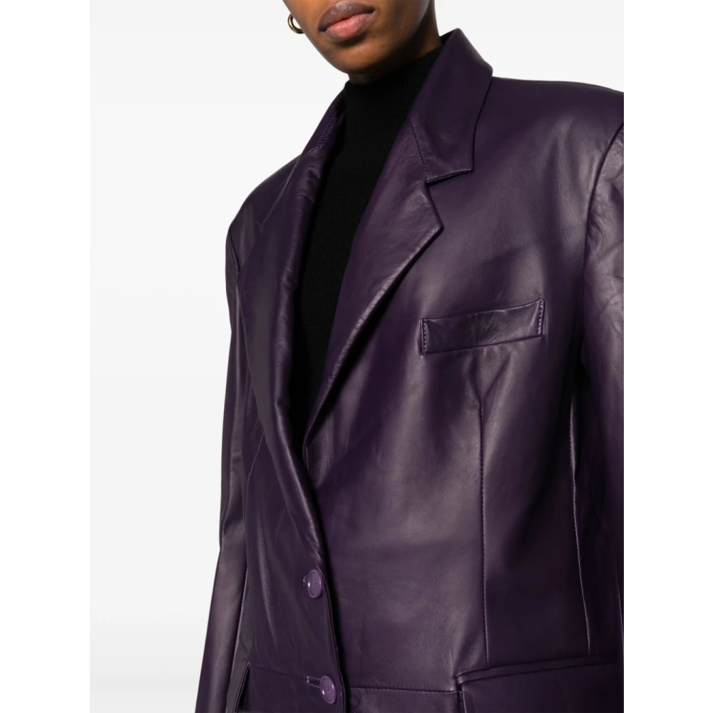 Salvatore Santoro Stijlvolle Jassen Collectie Purple Dames