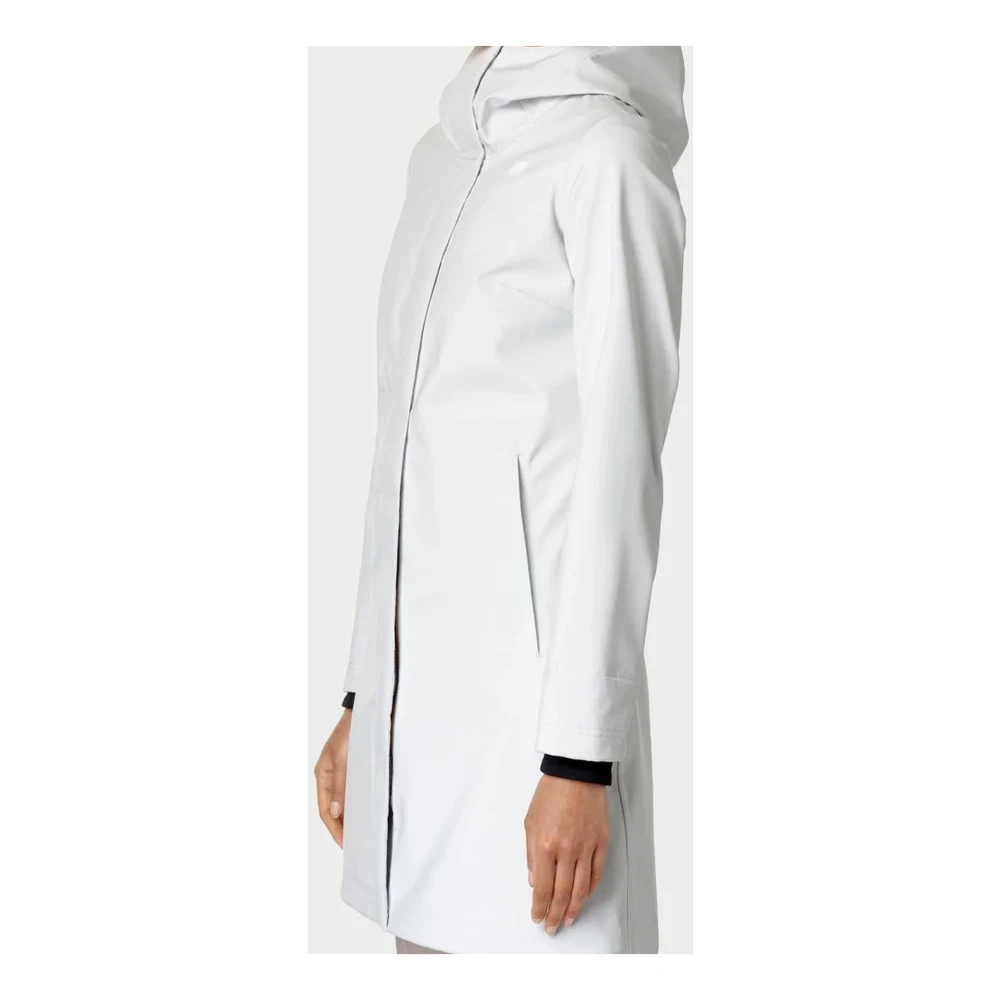 K-way Witte Driekwartlengte Damesjas White Dames
