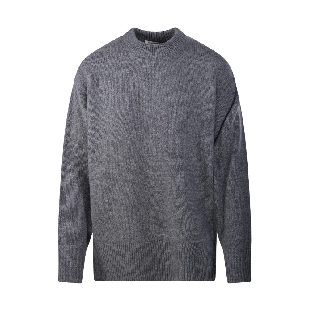 By Malene Birger , Round-Neck Knitwear, Female, Gray, M, Bradley Jumper
