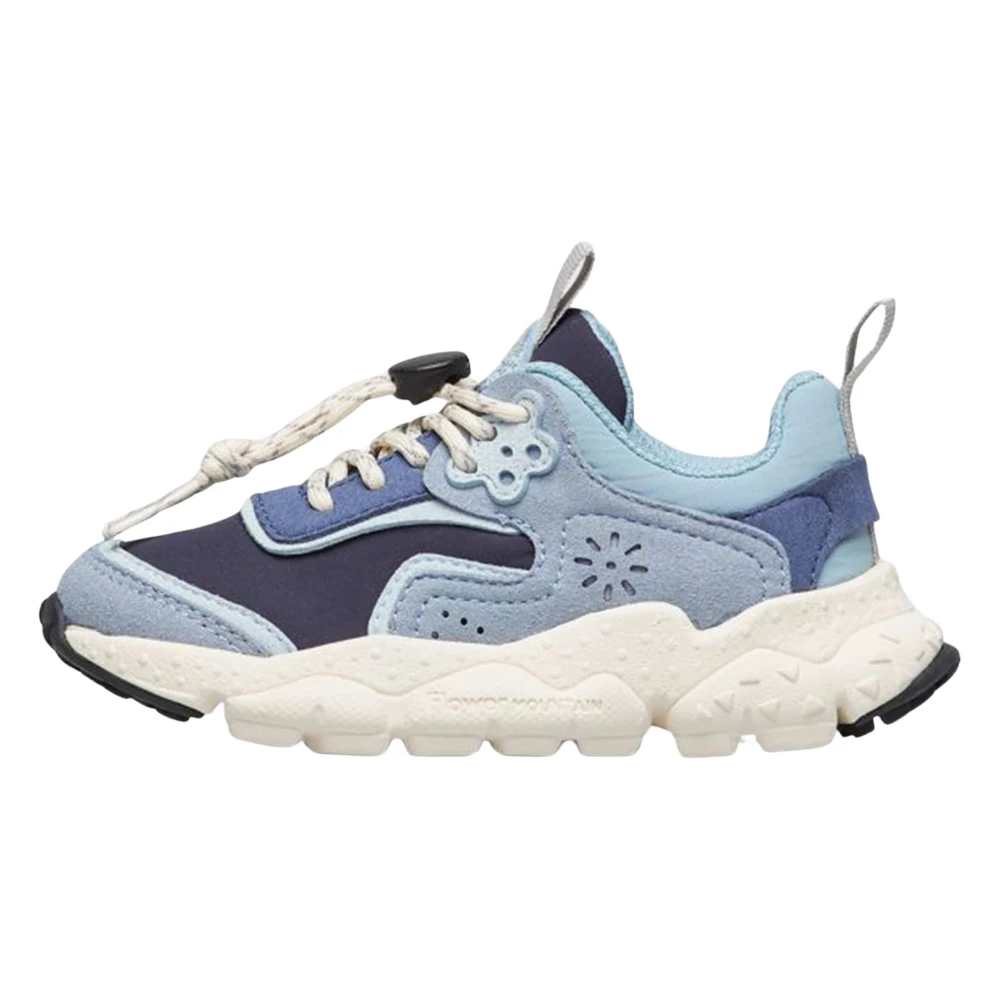 Flower Mountain Kids Doi Trainers In Blue - Unisex - Kids Sneakers - Multicolor - 37 Eu - Kids