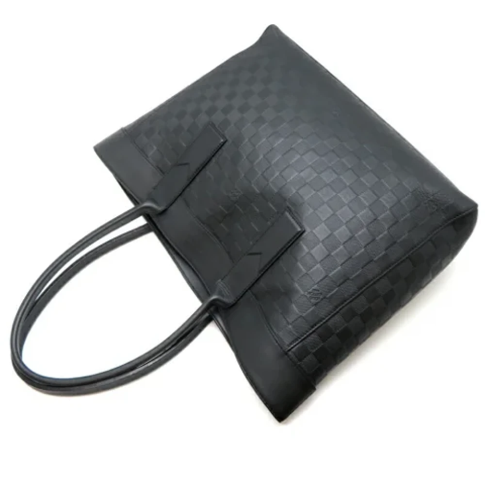 Louis Vuitton Vintage Pre-owned Leather totes Black Dames