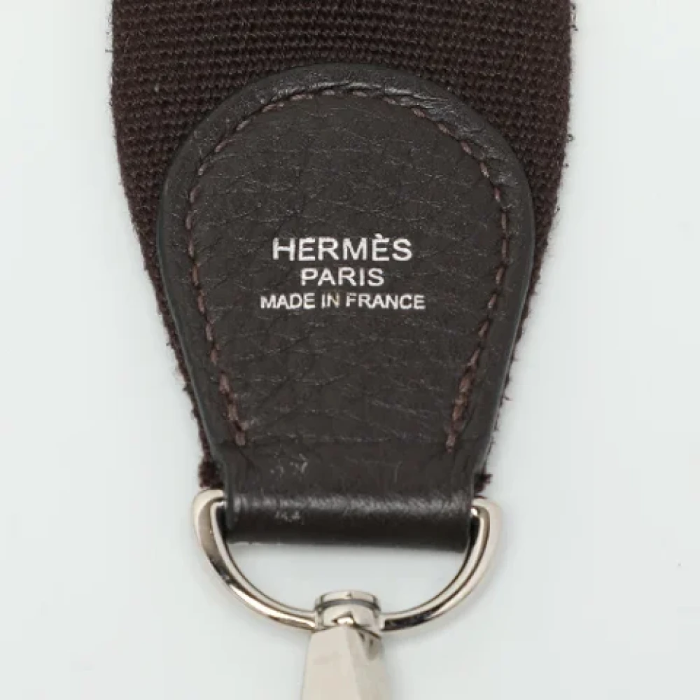 Hermès Vintage Pre-owned Leather shoulder-bags Brown Dames