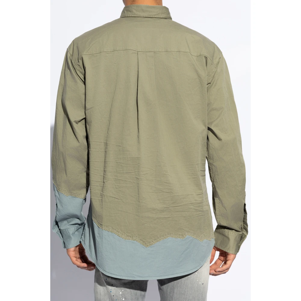 Dsquared2 Shirt met logo Green Heren