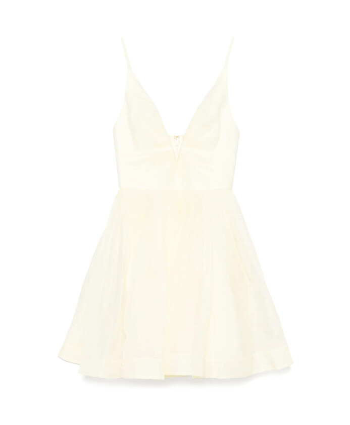 lemon-yellow-spaghetti-strap-dress