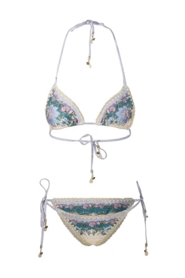 Indra virkad bikinitopp