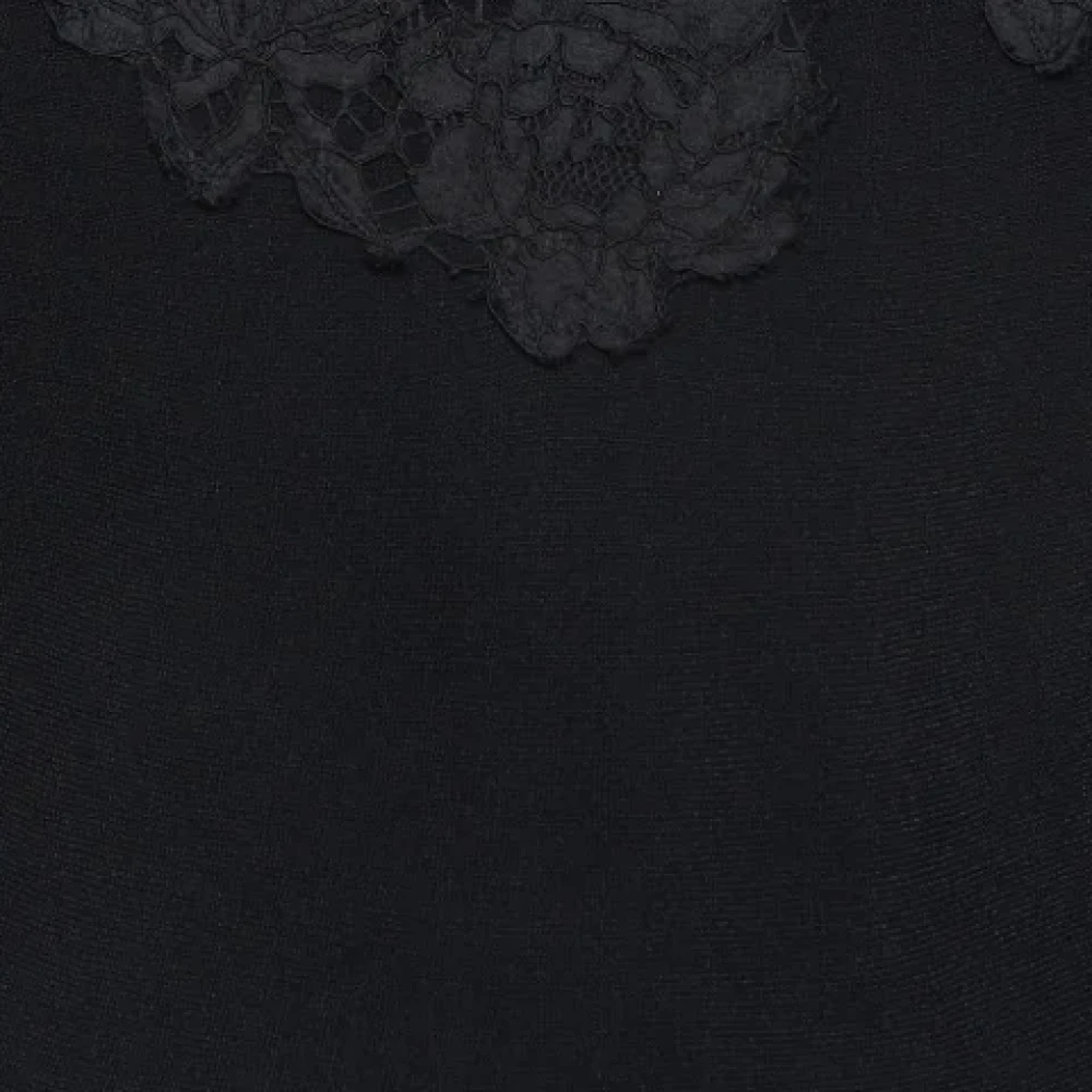Valentino Vintage Pre-owned Knit dresses Black Dames