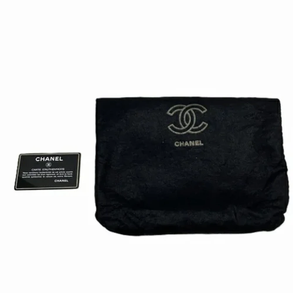 Chanel Vintage Pre-owned Suede chanel-bags Purple Dames