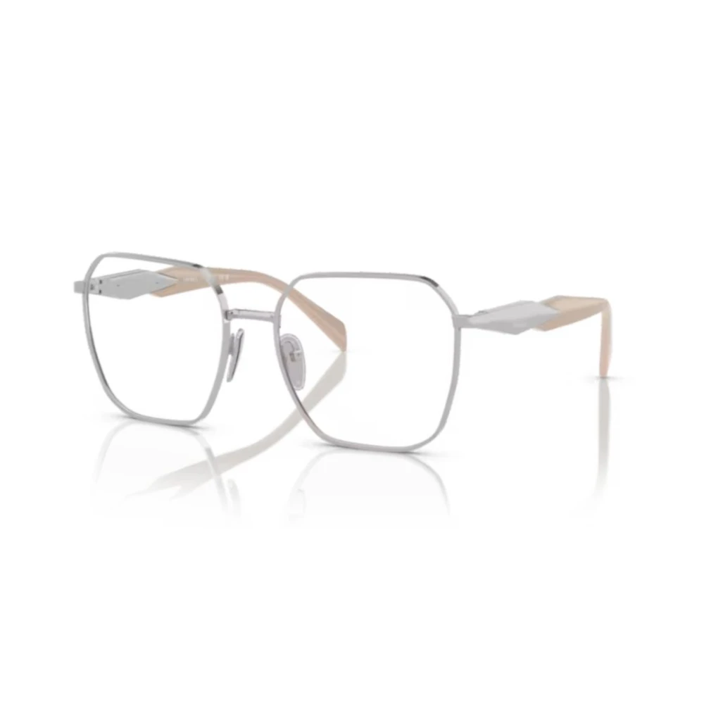 Prada Unisex Gray Glasses, One Size, Stylish Vista Sunglasses