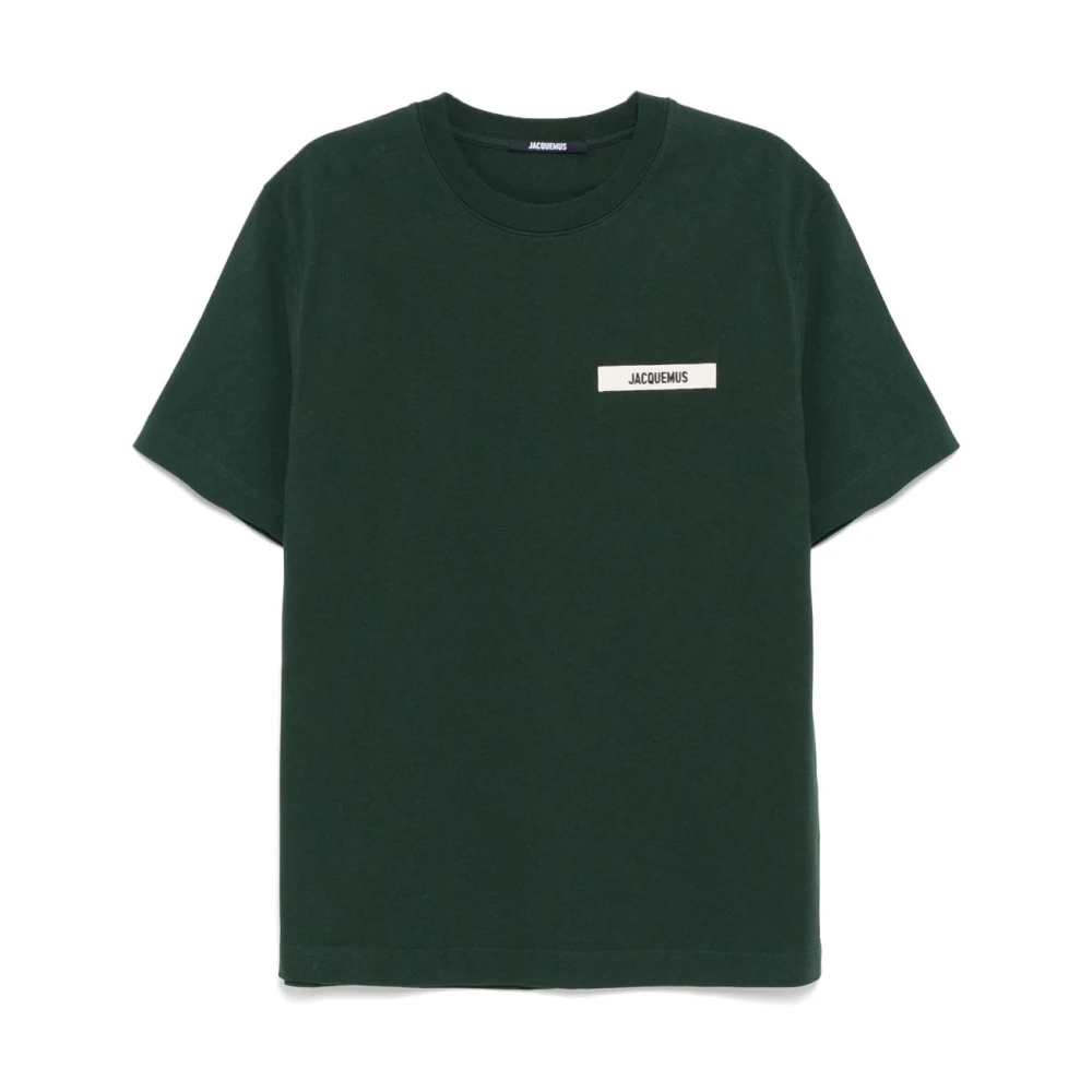 Jacquemus Groen T-shirt voor mannen Green Heren