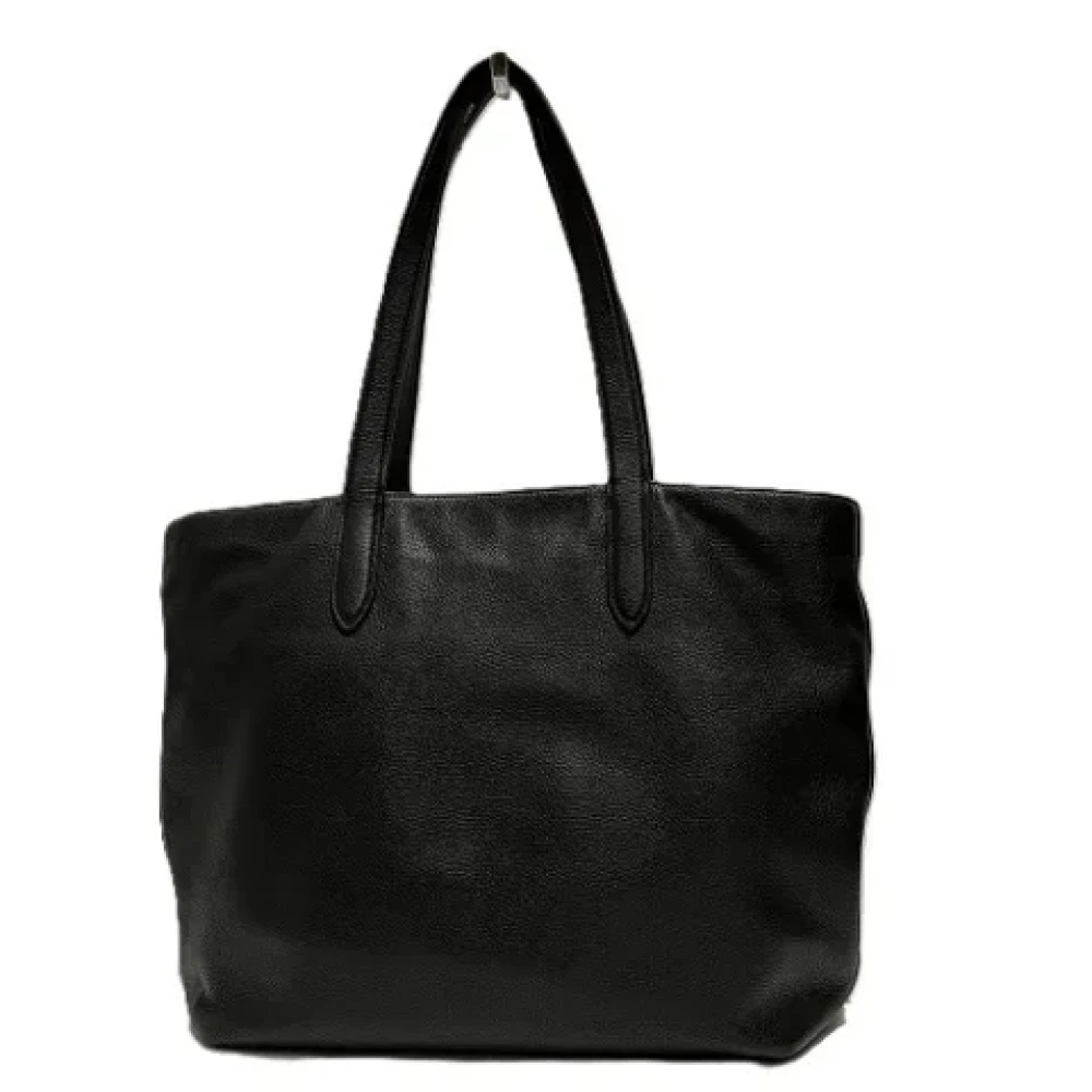 Coach Pre-owned Leather shoulder-bags Black Dames