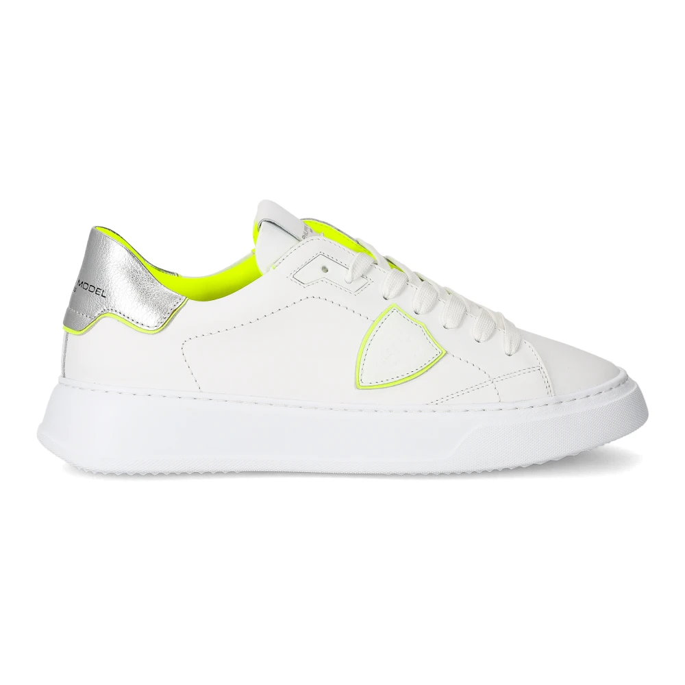 Philippe Model Men's White Sneakers, 10 Uk, Trainers Temple Tennis